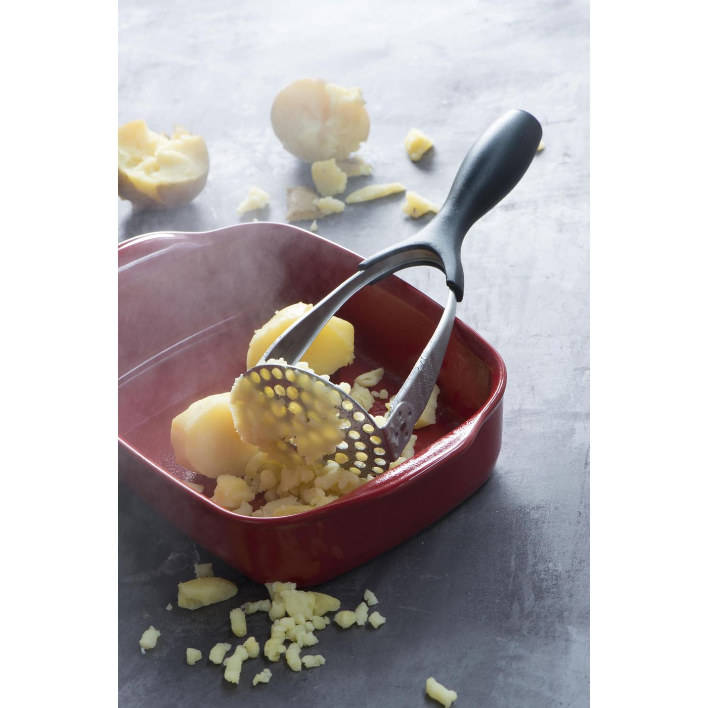 Presse-purée pliable